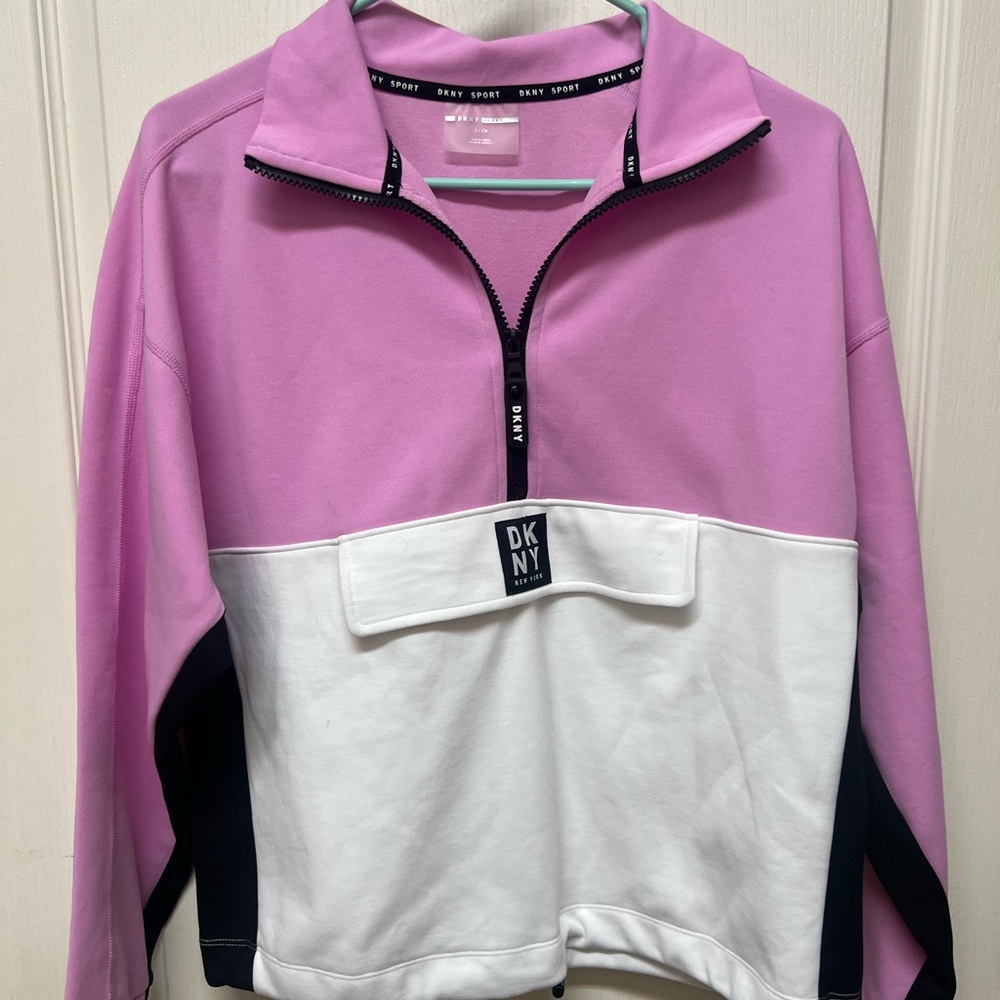 4/$10 DKNY Sport Lavender Sweatshirt Oversized